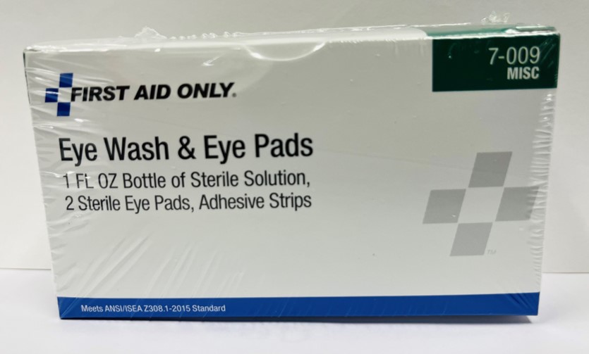 FAR: Eye Dressing Set: 1 oz. (30 ml) Eye Wash, 2 Pads, Tape